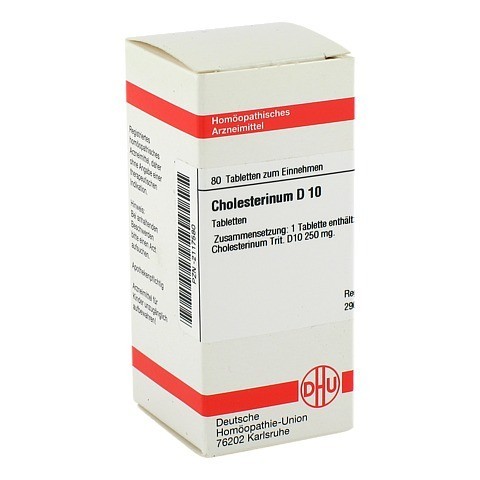 CHOLESTERINUM D 10 Tabletten 80 Stck N1