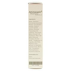 AMINOCARIN Shampoo CoffeinPLUS 125 Milliliter - Linke Seite