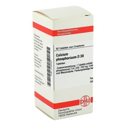 CALCIUM PHOSPHORICUM D 30 Tabletten 80 Stck
