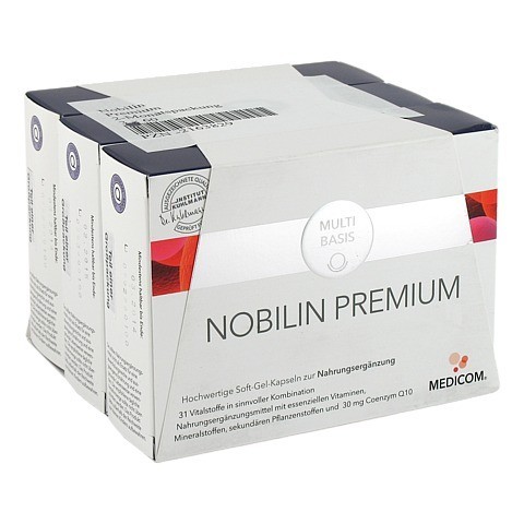 NOBILIN Premium Kombipackung Kapseln 3x60 Stck
