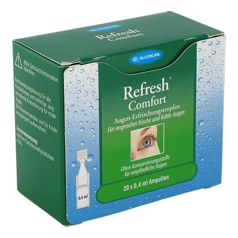 REFRESH Comfort Augen-Erfrischungstropfen 20x0.4 Milliliter