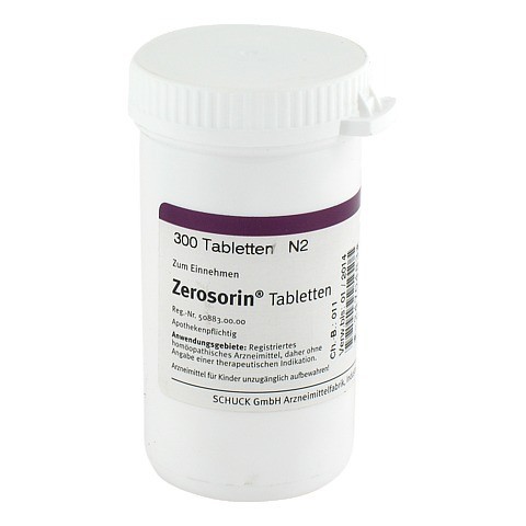 ZEROSORIN Tabletten 300 Stck N2