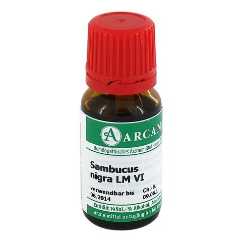 SAMBUCUS NIGRA LM 6 Dilution 10 Milliliter N1