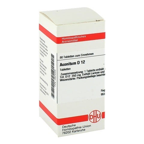 ACONITUM D 12 Tabletten 80 Stück N1
