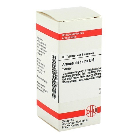 ARANEA DIADEMA D 6 Tabletten 80 Stck N1