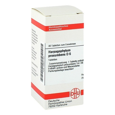 HARPAGOPHYTUM PROCUMBENS D 6 Tabletten 80 Stück N1