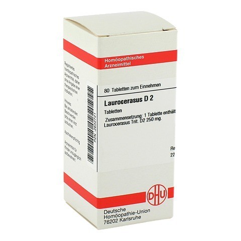 LAUROCERASUS D 2 Tabletten 80 Stck N1