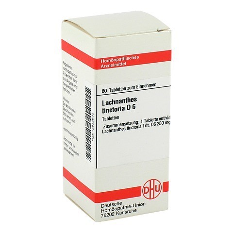 LACHNANTHES tinctoria D 6 Tabletten 80 Stück N1
