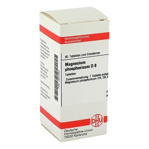 MAGNESIUM PHOSPHORICUM D 8 Tabletten 80 Stck N1