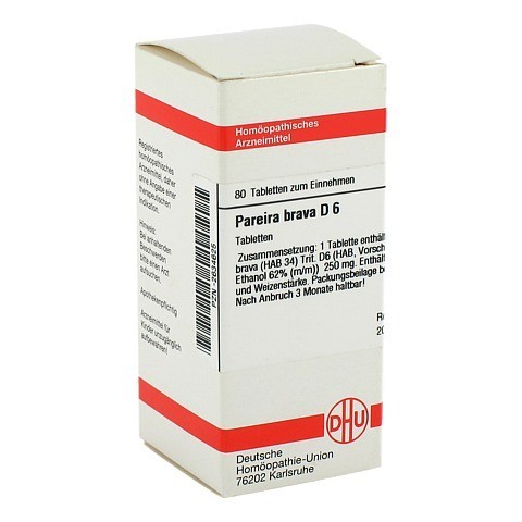 PAREIRA BRAVA D 6 Tabletten 80 Stck N1