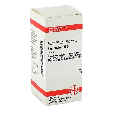 SYMPHYTUM D 6 Tabletten 80 Stück N1