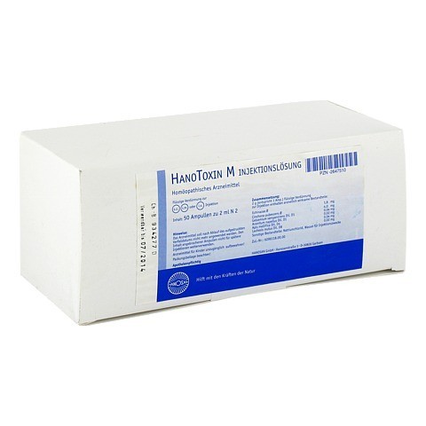 HANOTOXIN M Injektionslsung 50x2 Milliliter N2