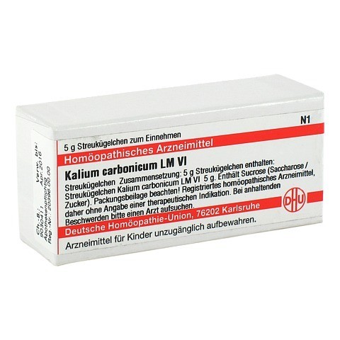 KALIUM CARBONICUM LM VI Globuli 5 Gramm N1