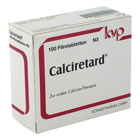 CALCIRETARD magensaftresistente Dragees 100 Stück N3