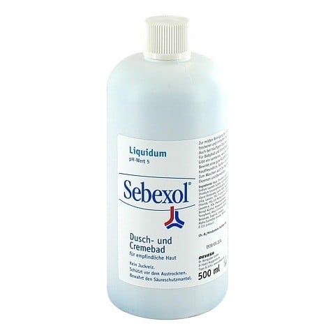 SEBEXOL Liquidum Dusch- und Cremebad 500 Milliliter