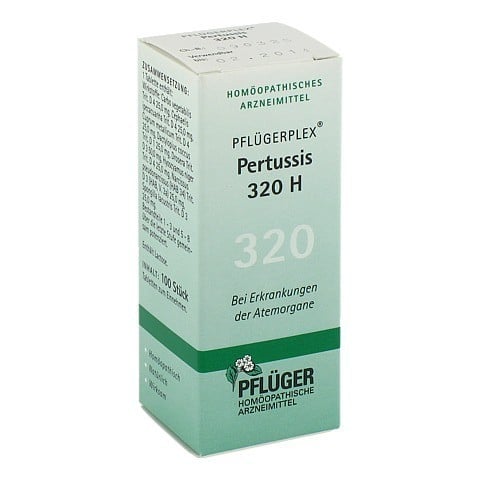 PFLÜGERPLEX Pertussis 320 H Tabletten 100 Stück N1