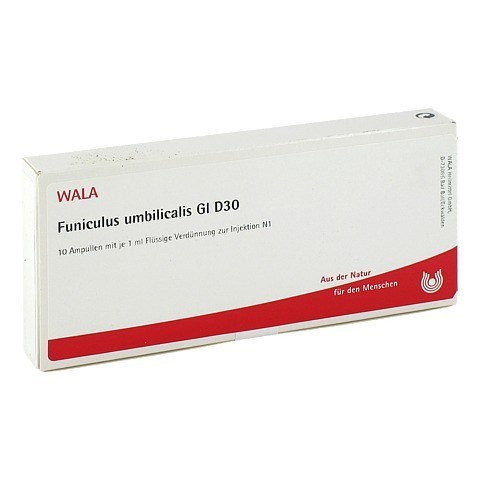 FUNICULUS UMBILICALIS GL D 30 Ampullen 10x1 Milliliter N1