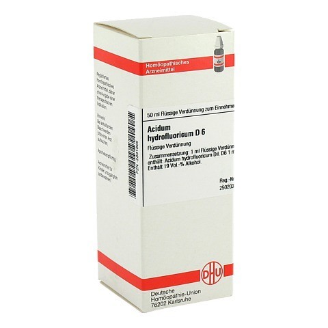 ACIDUM HYDROFLUORICUM D 6 Dilution 50 Milliliter N1