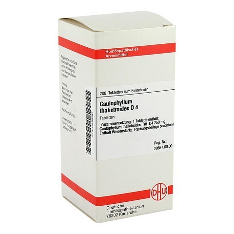 CAULOPHYLLUM THALICTROIDES D 4 Tabletten 200 Stck N2