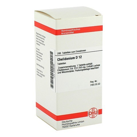 CHELIDONIUM D 12 Tabletten 200 Stck N2