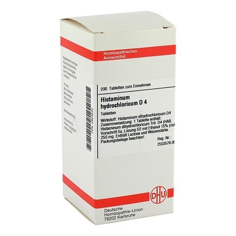 HISTAMINUM hydrochloricum D 4 Tabletten 200 Stck N2