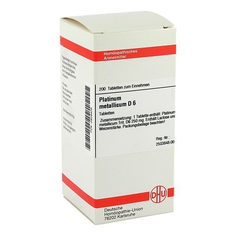 PLATINUM METALLICUM D 6 Tabletten 200 Stck N2