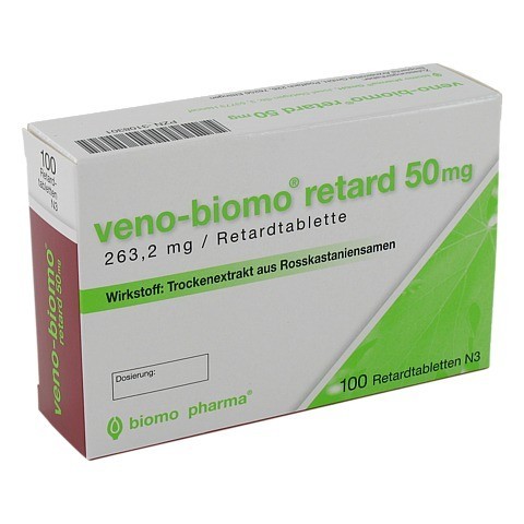 VENO-BIOMO retard 50 mg Tabl. 100 Stck N3