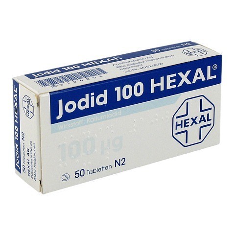 JODID 100 HEXAL Tabletten 50 Stck N2
