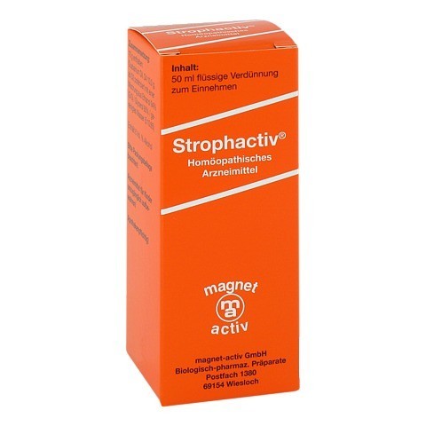 STROPHACTIV G Strophanthin D 4 Tropfen 50 Milliliter