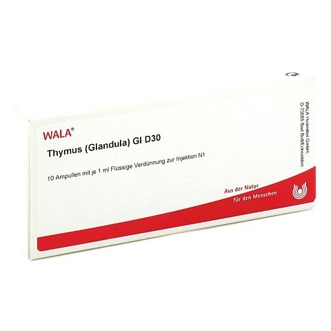 THYMUS GLANDULA GL D 30 Ampullen 10x1 Milliliter N1