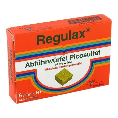 Regulax Abführwürfel Picosulfat 6 Stück