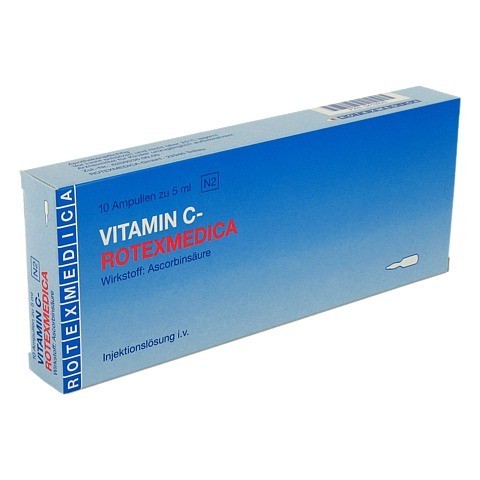 Vitamin C-Rotexmedica 10x5 Milliliter N2