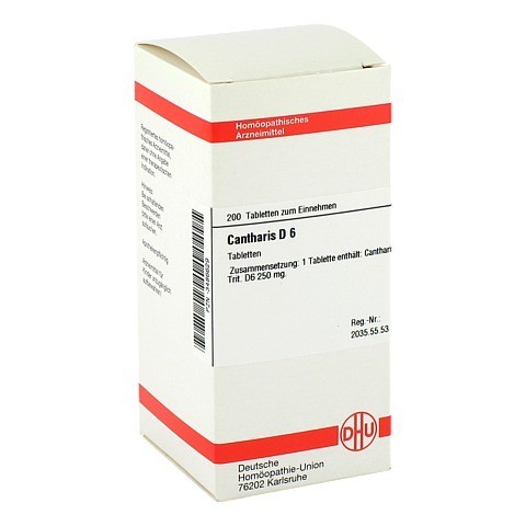 CANTHARIS D 6 Tabletten 200 Stck N2