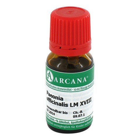 PAEONIA OFFICINALIS LM 18 Dilution 10 Milliliter N1