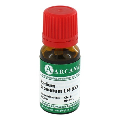 RADIUM bromatum LM 30 Dilution 10 Milliliter N1