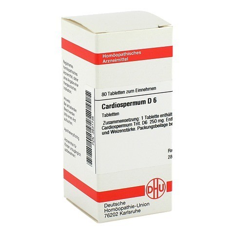 CARDIOSPERMUM D 6 Tabletten 80 Stck N1
