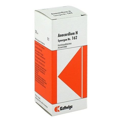 SYNERGON KOMPLEX 162 Anacardium N Tropfen 50 Milliliter N1