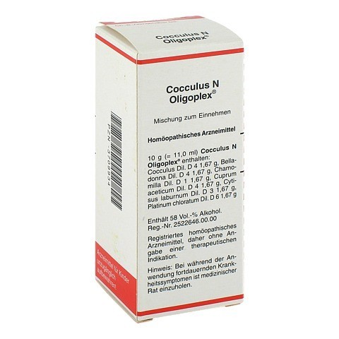 COCCULUS N Oligoplex Liquidum 50 Milliliter N1