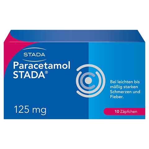 Paracetamol STADA 125mg 10 Stück N1