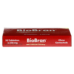 BIOBRAN 250 Tabletten 50 Stück - Unterseite