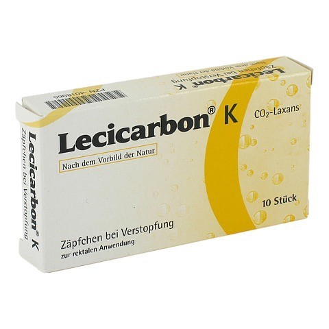 Lecicarbon K CO2-Laxans für Kinder 10 Stück N2