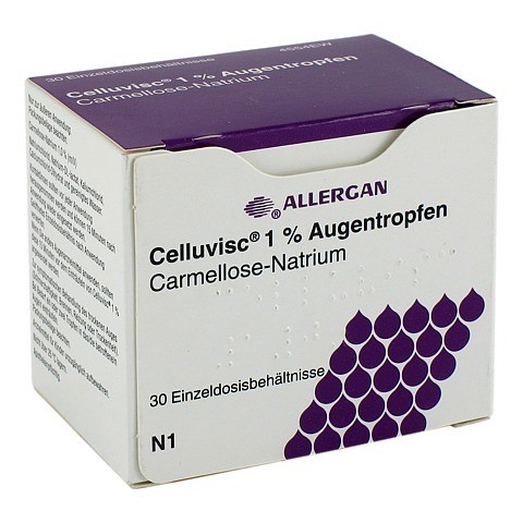 Celluvisc 1% Augentropfen 30x0.4 Milliliter N1