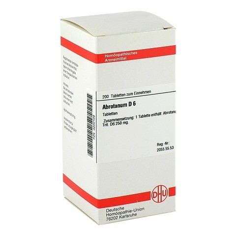 ABROTANUM D 6 Tabletten 200 Stück N2