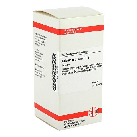 ACIDUM NITRICUM D 12 Tabletten 200 Stck N2