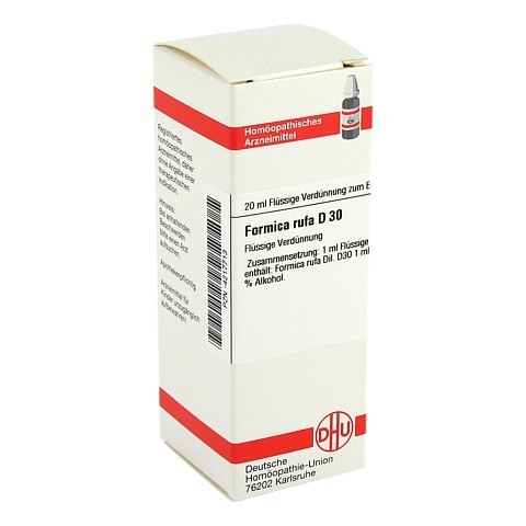 FORMICA RUFA D 30 Dilution 20 Milliliter N1