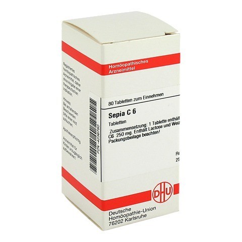 SEPIA C 6 Tabletten 80 Stück N1