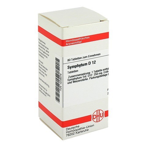 SYMPHYTUM D 12 Tabletten 80 Stck N1