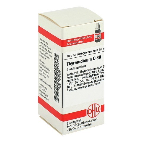 THYREOIDINUM D 30 Globuli 10 Gramm N1