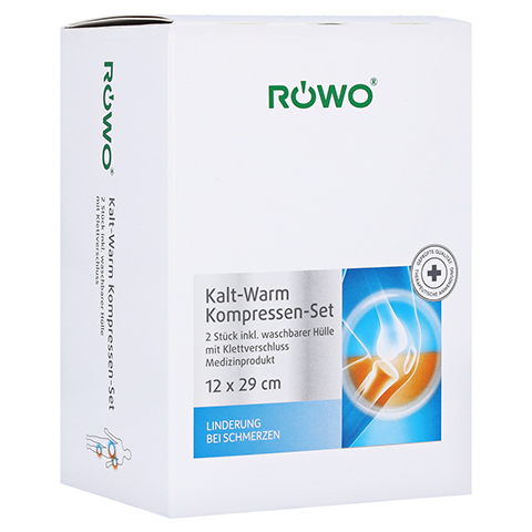 RÖWO Kalt-Warm-Kompresse m.Klettbandage 2 St. 2 Stück
