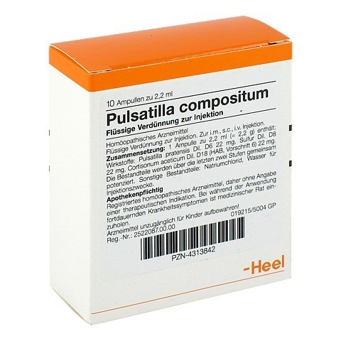 PULSATILLA COMPOSITUM Ampullen 10 Stck